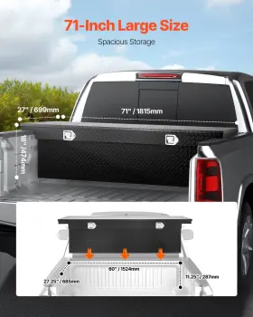 197988880653 VEVOR Crossover Tool Box Toolbox Handles