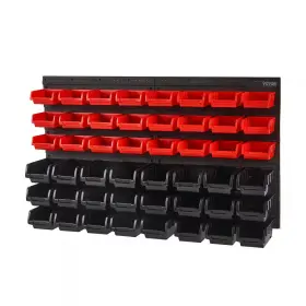 711181784879 VEVOR Wall Storage Bins Rack Organizer Garage
