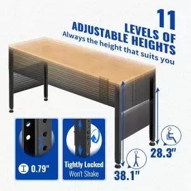 840281545469 VEVOR Workbench Garage Table #3