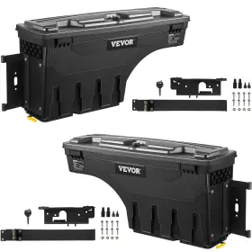 840281561810 VEVOR Bed Storage Tool Box Chevrolet Silverado