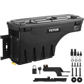 840349920399 VEVOR Bed Storage Box Lockable Swing Password