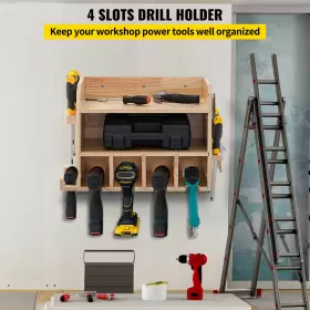 SMYMS24 VEVOR Power Tool Organizer Drill Wall Holder Slots #2