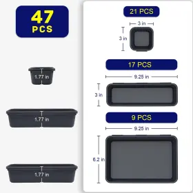 752710889801 VEXERCISEHOOP Tool Box Organizer Drawer Tray #2