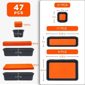 752710891668 VEXERCISEHOOP Tool Box Organizer Drawer Tray #2