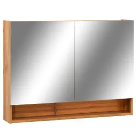 323606 VIDAXL Led Bathroom Mirror Cabinet Storage Vanity Wall