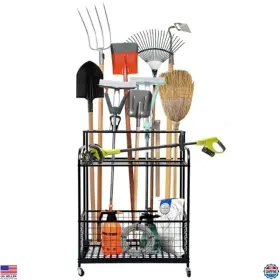 B0DFB1XB16 VISIT THE STORENIZATION Garden Tool Organizer Shed