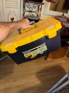 792363664912 VOYAGER Rugged Toolbox Compartments Tray Lid