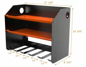 US-TN28300N-WN WALMANN Wall Cordless Drill Tool Organizer #2