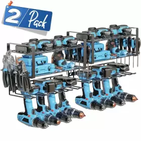 GJJ-01 WARMODERN Power Tool Organizer Wall Mount Garage