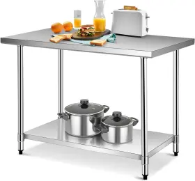 GO-28444BJ WATERJOY Steel Table Shelf Workstations