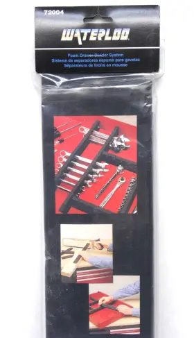 72004 WATERLOO Toolbox Drawer Inserts Foam Divider Wrench