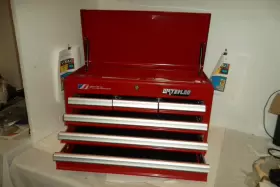 WCH-266RD WATERLOO Toolbox Chest Steel Ball Bearing Slides #3