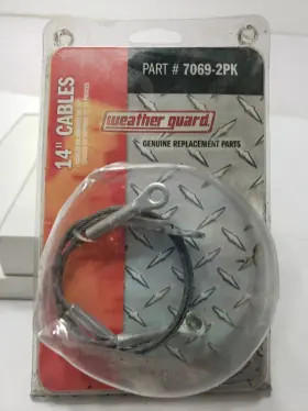 7069-2PK WEATHER GUARD Door Cables Tool Steel