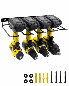 672352809121 WELLMALL Power Tool Organizer Holder Wall Mount