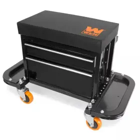 711181858266 WEN Garage Glider Rolling Tool Chest Seat Pouch