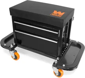 GG1400 WEN Garage Glider Rolling Tool Chest Seat Storage