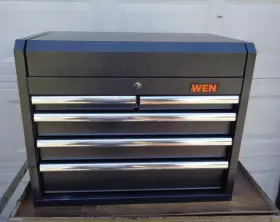 GG261T WEN Drawer Tool Chest Key Powder Coated Steel Close