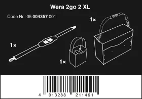 013288211491 WERA Tool Container #3