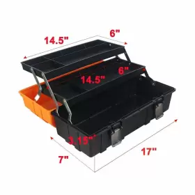 641055926930 WEWLINE Tool Box Organizer Handle Office Car #3