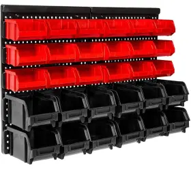 791507932986 WISION Wall Storage Bins Mount Tool Organizer