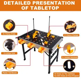740727997183 WORKESS Workbench Folding Table Quic #3
