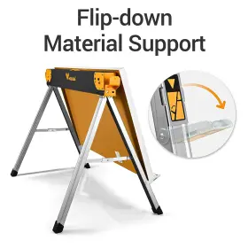 970230250176 WORKESS Saw Horses Pack Folding Sawhorse Table #3