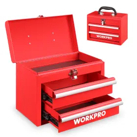 082157 WORKPRO Mini Tool Box Chest Drawer Ball Bearing Slide