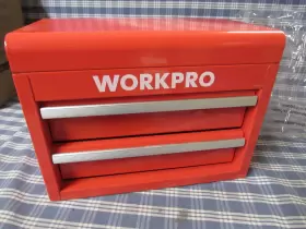 23W46 WORKPRO Mini Toolbox Drawers Top Storage Box #3