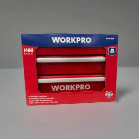 RSHD240004 WORKPRO Mini Tool Box Drawers Magnetic Shut Powder
