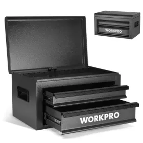 W082148 WORKPRO Tool Box Drawers Top Storage