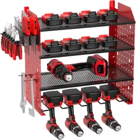 A0023 WZXLJ.Y Power Tool Organizer Wall Mount Garage Storage