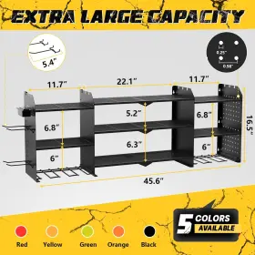 S312925 XANKZI Power Tool Organizer Wall Mount Charging #2