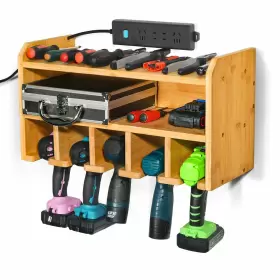 894623699514 XCSOURCE Drill Charging Station Storage Wall