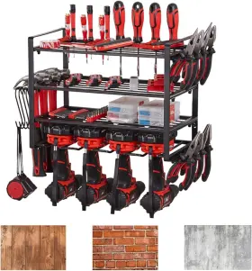 445001061057 YANGSHENGYUAN Power Tool Organizer Layers Shelf