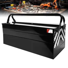 741654937853 YATOINTO Cantilever Tool Box Fold Steel Handle