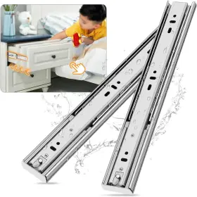 CLOSE-1 YENUO Steel Extension Drawer Slides