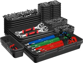 701871480242 YIYITOOLS Tool Box Organizer Tray Divider Set