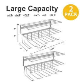 748521695601 YUETONG Power Tool Organizer Storagewall Mount #3