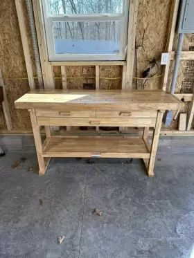 58832 YUKON Drawer Hardwood Workbench Woodworking Garage