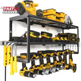 445056330375 YYR Power Tool Organizer Charging Station Drill