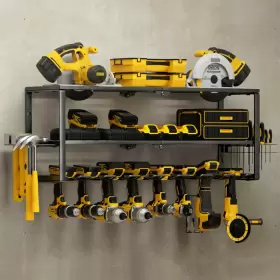 689997394790 YYR Power Tool Organizer Wall Mount Cordless