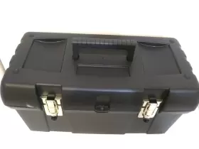18X10X8.5 ZAG Toolbox Double Lock Slot Handle