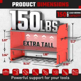 ZS-GJJ02R ZESEN Power Tool Organizer Charging Station Drill #3
