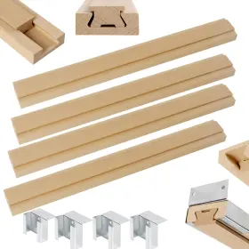 JM-5IQ6-FNH7 ZFYOUNG Wood Drawer Slide Wooden