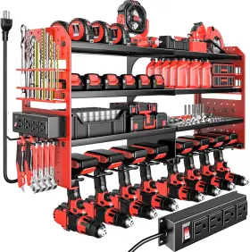 313018215244 ZIPADA Power Tool Organizer Wall Mount Charging