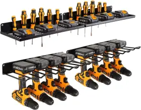 445036196175 ZLQ METAL Power Tool Organizer Charging Station