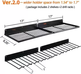 744110684902 ZLQ METAL Power Tool Organizer Charging Station #3