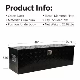 GT-66851315 ZNTS Stripes Tool Box Up Bed