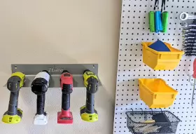726084108349 ZOOINGO Ztorq Cordless Drill Tool Organizer Wall #2