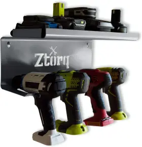X002IDAKVR ZOOINGO Ztorq Cordless Drill Tool Organizer Holder